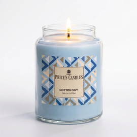 PRICES CANDELS נר פרייסס בריח COTTON SKY