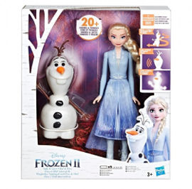 Disney פרוזן 2 אלזה ואולף
