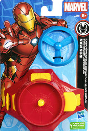 Hasbro יורה דסקיות יד מבית מארוול -איירון מן
