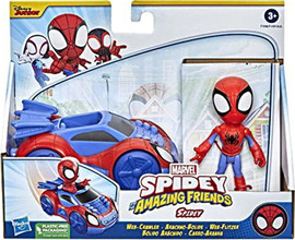 Hasbro ספיידי עם רכב ווב-קרולר