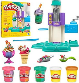 Play-Doh בצק פליידו - גלידה ריינבו - Play-Doh