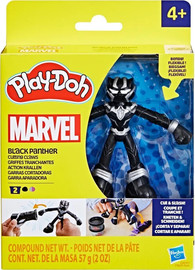 Play-Doh בצק פליידו דמויות הפנתר השחור- Play-Doh