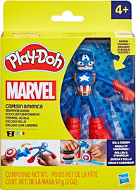 Play-Doh בצק פליידו דמויות קפטן אמריקה - Play-Doh