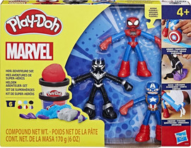Play-Doh בצק פליידו סט גיבורי על - Play-Doh
