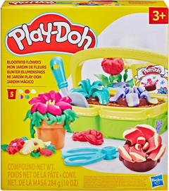 Play-Doh בצק פליידו פרחים צבעוניים - Play-Doh
