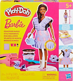 Play-Doh פליידו בובת ברבי אביזרי אופנה - Play-Doh