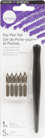 Daler Rowney סט סימפלי קליגרפיה 6 חלקים