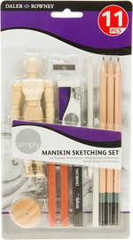 Daler Rowney סט מניקין 11 חלקים SIMPLY