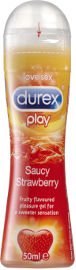 דורקס PLAY ג'ל סיכוך בטעם תות