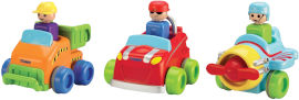 TOMY מכונית לחץ וסע