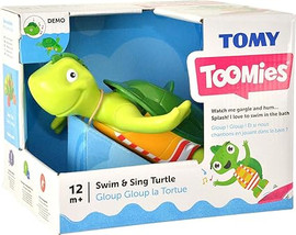 TOMY צב שוחה ושר באמבטיה