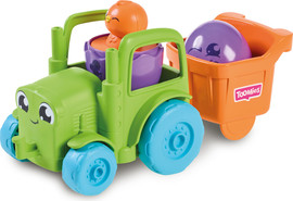TOMY טרקטור 2 ב 1