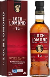 LOCH LOMOND וויסקי לוך לומונד 12 שנה סינגל מאלט 700 מ''ל