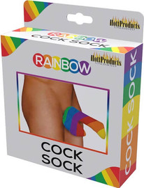 SOFTBERRY גרב  שובבה לגבר בצבעי הקשת RAINBOW
