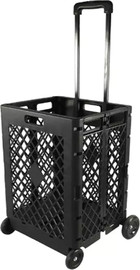 STAINHEL עגלת נשיאה מתקפלת עם ארגז גדול עד 35 ק"ג – דגם ST-35KG-LONG מבית KRAUSS