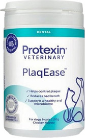 PROTEXIN פרוטקסין plaqEase הסרת פלאק - לכלבים וחתולים