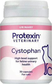 PROTEXIN פרוטקסין ציסטופאן תוסף מזון לבריאות מערכת השתן לחתולים 30 טבליות