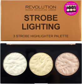 MAKEUP REVOLUTION פלטת היילייטרים סטרוב
