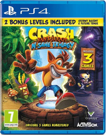 SONY משחק לפלייסטיישן 4 - Crash Bandicoot N Sane Trilogy