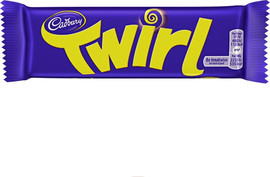 קדבורי Twirl Chocolate קדבורי טווירל חטיף שוקולד מקופלת