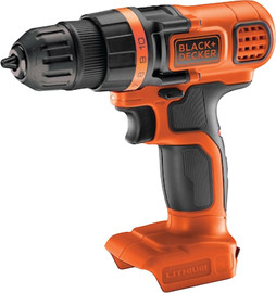 Black & Decker מברגת מקדחה נטענת 18V ללא סוללה ומטען – Black & Decker BCDDD18N-XJ