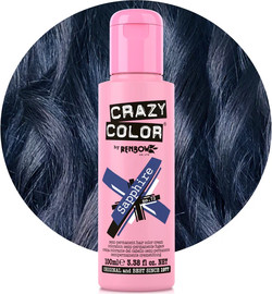 Crazy Color צבע שיער כחול ספיר Sapphire