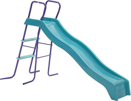 Plum Play מגלשה לחצר מפלדת אל חלד דגם Haumea Slide