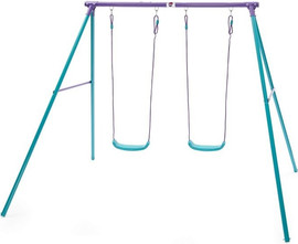 Plum Play מתקן נדנדות כפול עשוי מתכת