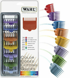 WAHL סט מסרקים +מעמד  למכונות תספורת WAHL