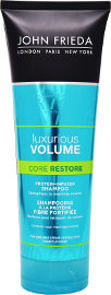 JOHN FRIEDA לוקסוריוס ווליום קור ריסטור שמפו משקם ומעבה. עשיר בפרוטאינים