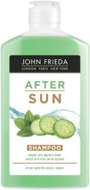 JOHN FRIEDA אפטר סאן שמפו לשיקום נזקי השמש והענקת מראה מלא חיים לשיער