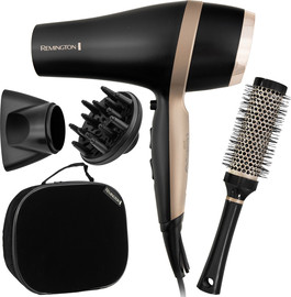 REMINGTON מייבש שיער מקצועי כולל ערכת עיצוב מהודרת Remington רמינגטון Salon Smooth - D6960GP