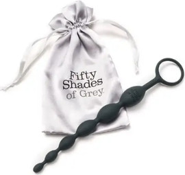 Fifty Shades of Grey חרוזי אנאליים גמישים ורכים מסיליקון בטוח לגוף