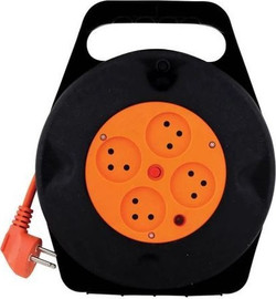 Brightcom תוף כבל מאריך 10 מטר - 4 שקעים Brightcom ברייטקום BC-CR10M