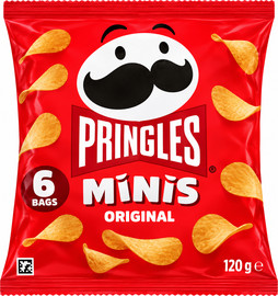פרינגלס Pringles Minis 6x original פרינגלס מיני מארז שישיה