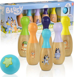הנסיך הקטן בלואי - סט באולינג מעץ - Moosetoys