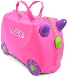 TRUNKI מזוודת טריקסי ורודה