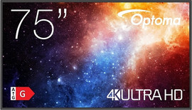Optoma מסך תצוגה מקצועי 75" Optoma אופטומה N-Series Professional Displays N3751K