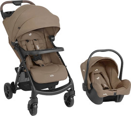 Joie עגלת תינוק בשילוב סלקל דגם i-Muze LX With I-Juva צבע העגלה toffee