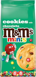 m&m M&M Mini cookies אמ אנד אמ עוגיות עם סוכריות