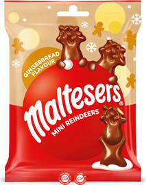 Mars Maltesers Reindeers gingerbread מלטיזרס גיגנגר ברד שוקולד בצורת צבי