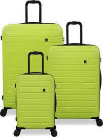 It Luggage סט 3 מזוודות קשיחות Legion מבית IT Luggage – צבע לימון – גדלים 30״ / 26״ / 20״