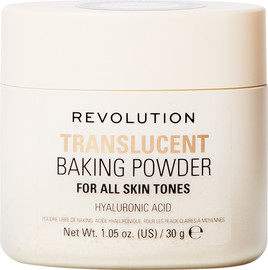 MAKEUP REVOLUTION פודרה באבקה בננה ללא טלק - TRANSLUCENT
