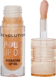 MAKEUP REVOLUTION POUT שמן שפתיים - HONEY SHIMMER