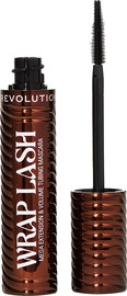 MAKEUP REVOLUTION WRAP LASH מסקרה - BROWN