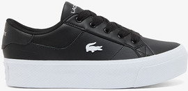 LACOSTE נעלי לקוסט Ziane Platform Leather Sneakers נשים - לקוסט - Black