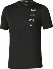 Mizuno Core Run Short Sleeve Tee חולצת ריצה ש.קצר לגברים