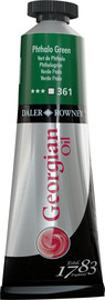 Daler Rowney GEORGIAN צבע שמן 38 מ"ל PHTHALO GREEN