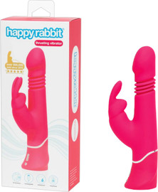 Happy Rabbit ויברטור ארנב עם פונקציית דחיפה Thrusting