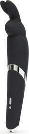 Happy Rabbit HAPPY RABBIT WAND BLACK - ויברטור שרביט עיסוי